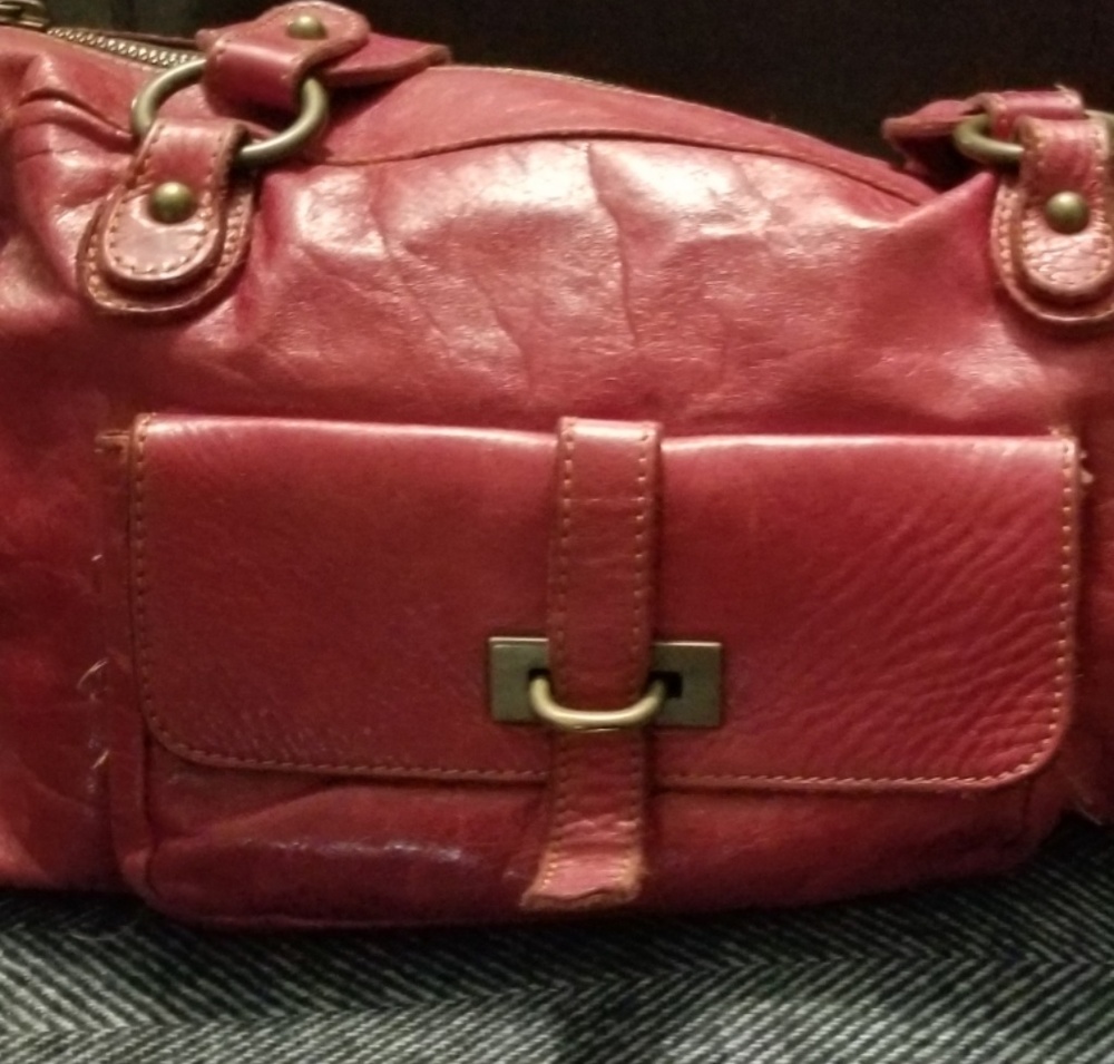 Sofia C. Vintage Leather Bag